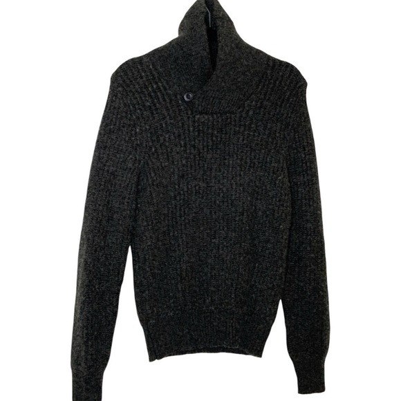 Abercrombie & Fitch dark grey wool blend sweater. Size M - Picture 1 of 5